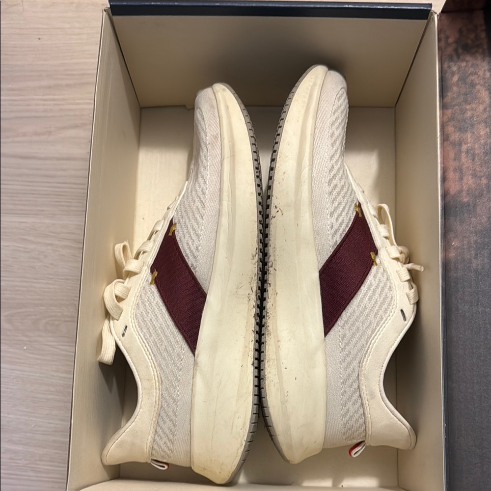Women’s Beige and Maroon Shoes